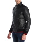 Bomber Raglan Jacket // Black (XS)