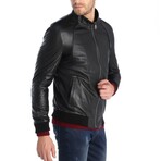 Bomber Raglan Jacket // Black (XS)