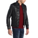 Square Quilted Jacket // Black (XS)