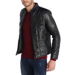 Square Quilted Jacket // Black (XS)