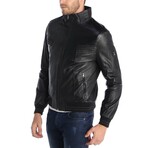 Smooth Bomber Jacket // Black (XS)