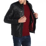 Café Racer Jacket // Black (XS)