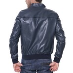 Bomber Jacket // Oil Blue (XS)