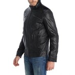 Utility Racer Jacket // Black (XS)