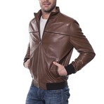 Bomber Jacket // Cognac (XL)