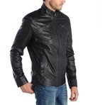 Utility Racer Jacket // Black (XS)