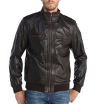 Utility Bomber Jacket // Brown (XS)