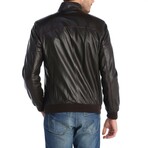 Utility Bomber Jacket // Brown (XS)