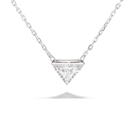 Swarovski Ortyx Crystal Necklace // White
