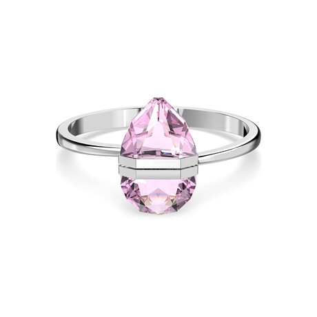 Swarovski Lucent Crystal Bracelet // Pink (2.1")