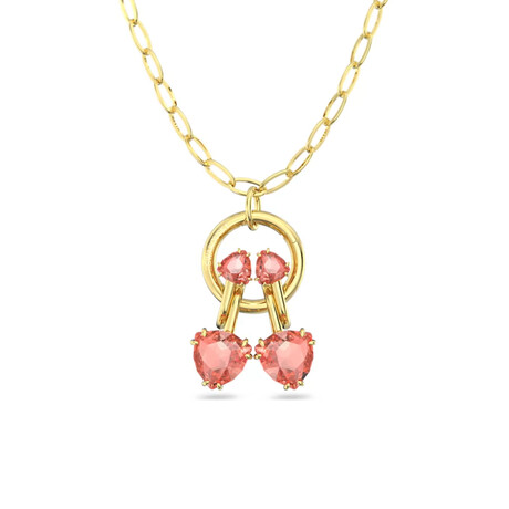 Swarovski Millenia Crystal Earrings // Pink