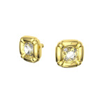 Swarovski Dulcis Crystal Earrings // White