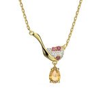 Swarovski Cariti Crystal Necklace // Multicolored