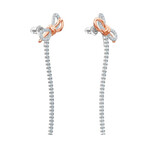 Swarovski Lifelong Crystal Earrings // White