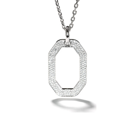 Swarovski Dextera Crystal Necklace // White