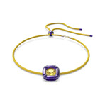 Swarovski Dulcis Crystal Necklace // Purple