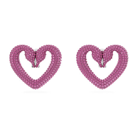 Swarovski Una Crystal Earrings // Purple