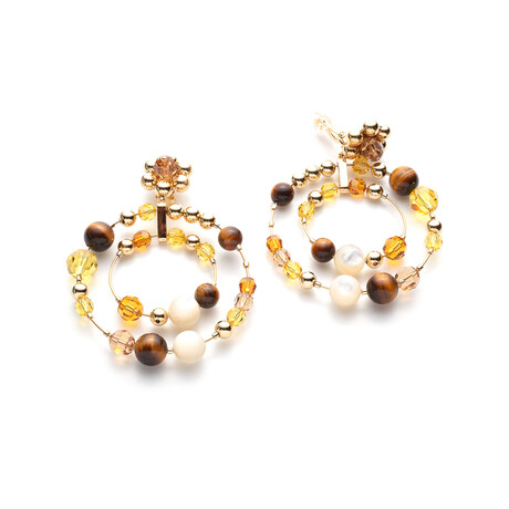 Swarovski Somnia Crystal Earrings // Multicolor