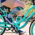 6-Pairs // St. Patrick's Day Celebration Knee-High Compression Socks // Multi Pattern (Small/Medium)