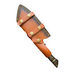 Hand Forged Damascus Steel Cleaver