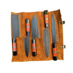 D2 Steel Chef Knife Set // 5 pcs Set