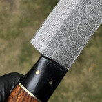 Custom Made Damascus Chef Knife