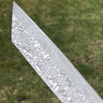 Custom Made Damascus Chef Knife