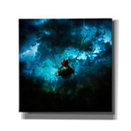 Travels Dangerous (18"W x 18"H x 0.75"D)