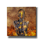 Through Ashes Rise (18"W x 18"H x 0.75"D)