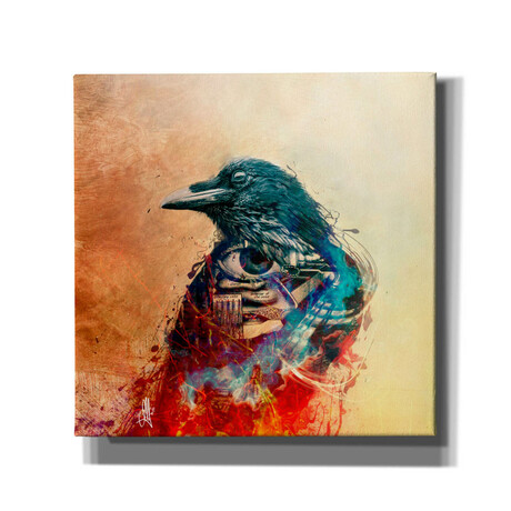 Ravenscry (18"W x 18"H x 0.75"D)