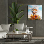 Honey (18"W x 18"H x 0.75"D)