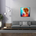 Compassion (18"W x 18"H x 0.75"D)