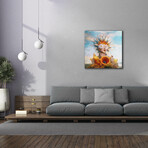 Honey (18"W x 18"H x 0.75"D)