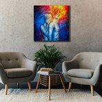 Almost a Dance (18"W x 18"H x 0.75"D)