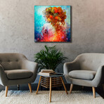 Compassion (18"W x 18"H x 0.75"D)