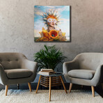 Honey (18"W x 18"H x 0.75"D)