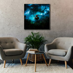 Travels Dangerous (18"W x 18"H x 0.75"D)