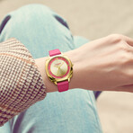 Gamages of London Ladies Resplendent Diamond Quartz // GAW462