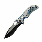 Bright Wolves Liner Lock // Folding Knife + Pocket Clip // 4.5"