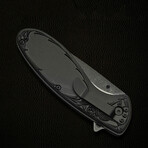 Eagle 3D Wildlife Liner Lock // Folding Knife + Pocket Clip // 4.5"