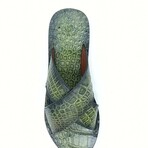 Elios // Alligator Leather Sandals // Green (US: 7)