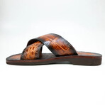 Elios // Alligator Leather Sandals // Honey (US: 9.5)
