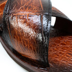 Elios // Alligator Leather Sandals // Honey (US: 9.5)