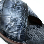 Elios // Alligator Leather Sandals // Newspaper (US: 7)