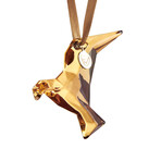 2024 Annual Ornament Dove Gold