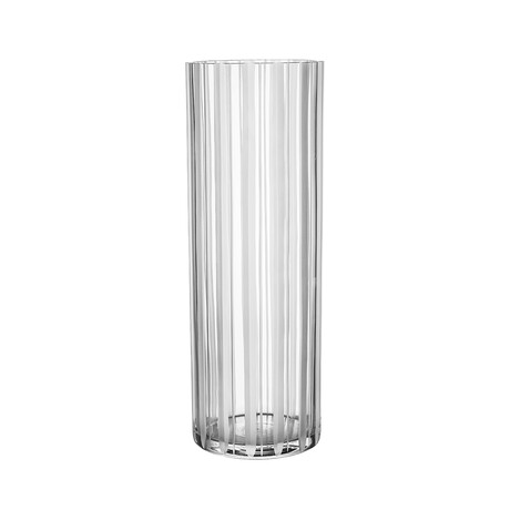 Cut In Number Vase // Stripes // Medium // v.3