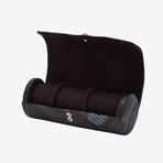 Memento Mori Triple Watch Roll // Black // 493402