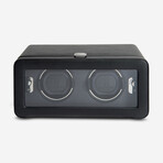 Windsor Heritage Vegan Leather Double Winder // Black // 4526029