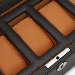 Windsor Leather 5 Piece Watch Box // Brown // 458306