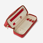 Heritage Leather Dual Jewelry Organizer // Red // 886172